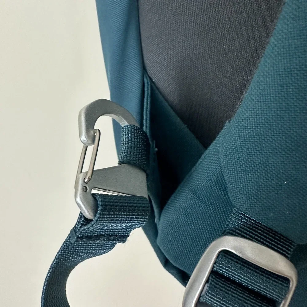 Osprey Arcane Day Backpack Unisex Large Teal Green Adjustable Straps Laptop Bag